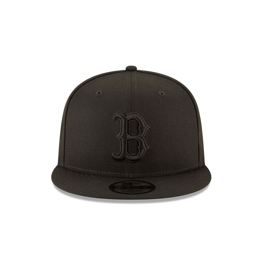 Boston Red Sox Basic All Black 9FIFTY Snapback Hat