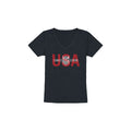 U.S. Soccer Men's National Team History Women's Navy T-Shirt