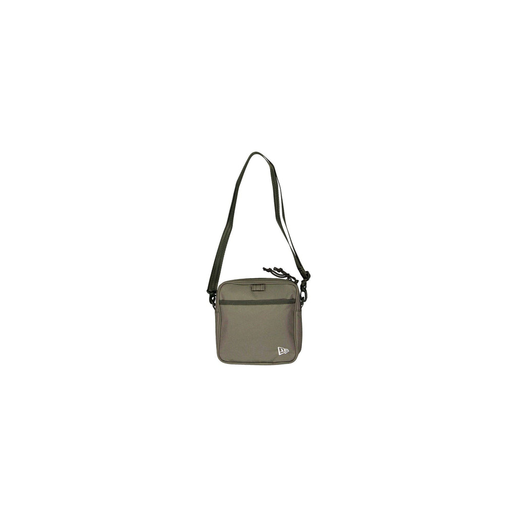 New Era Cap Olive Green Square Crossbody Pouch