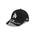 Los Angeles Dodgers Distressed Black 9TWENTY Adjustable Hat