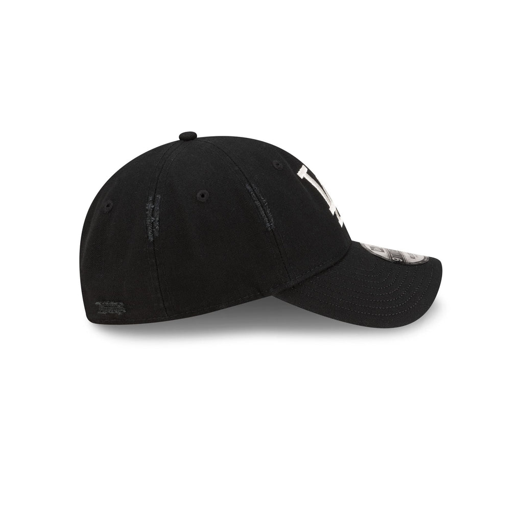 Los Angeles Dodgers Distressed Black 9TWENTY Adjustable Hat
