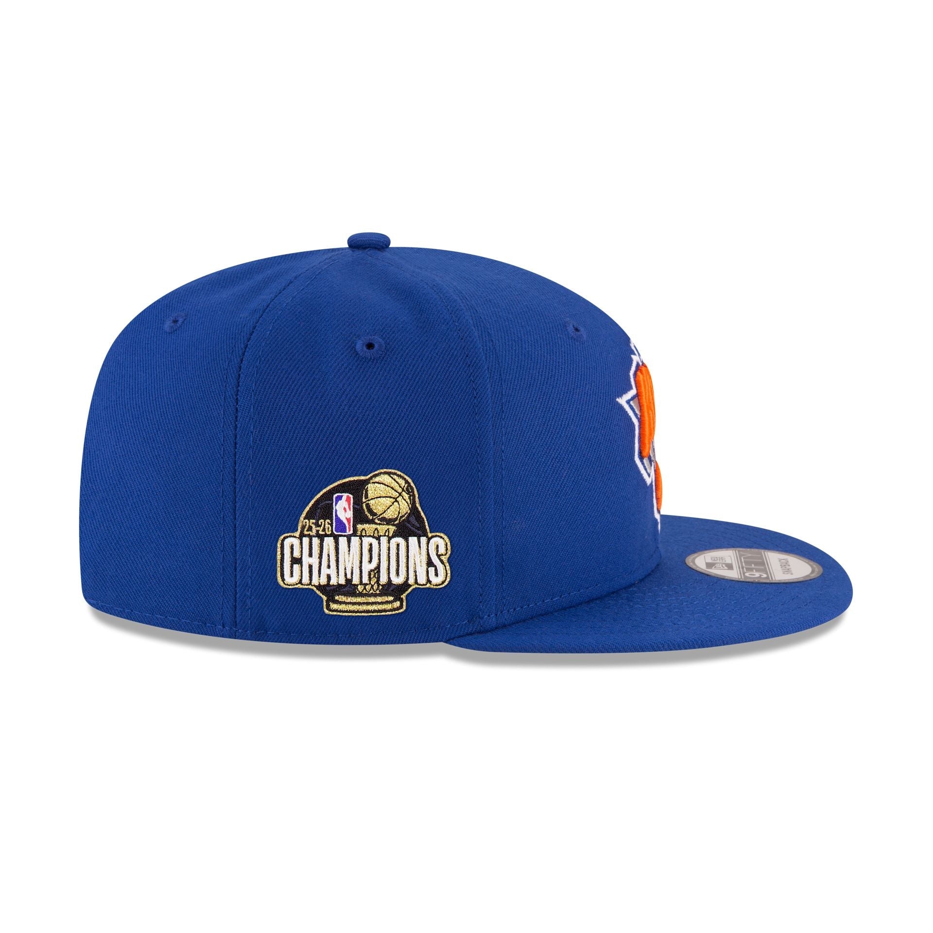 New York Knicks 2026 Champions Sidepatch 9FIFTY Snapback Hat