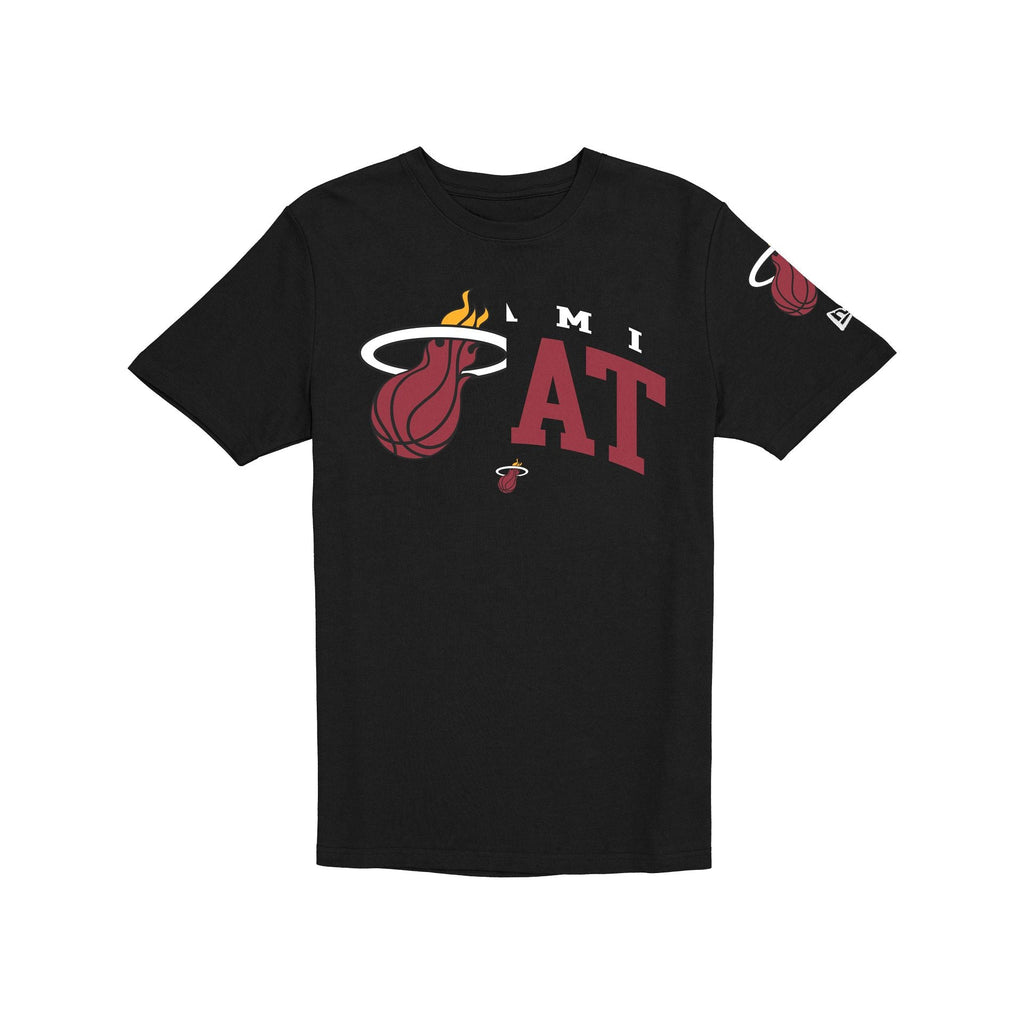 Miami Heat Hardwood Classics 2000s Multi Logos T-Shirt