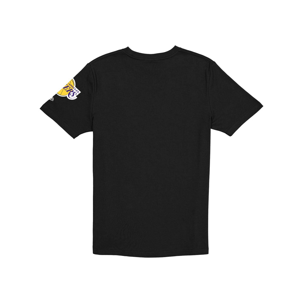 Los Angeles Lakers Hardwood Classics 2000s Multi Logos T-Shirt