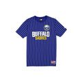 Buffalo Sabres Throwback Pinstripe Wordmark T-Shirt