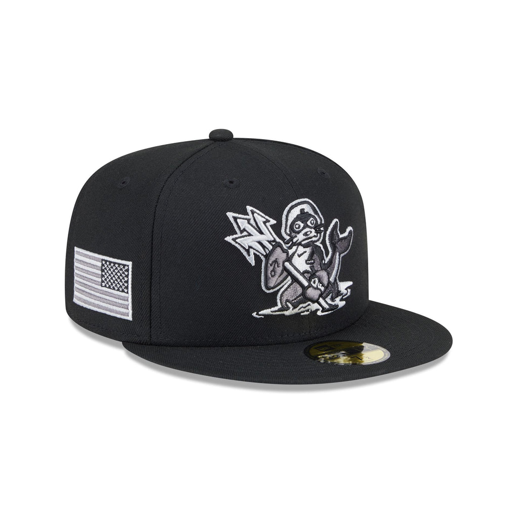 Norfolk Tides Theme Night Black 59FIFTY Fitted Hat