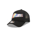Baltimore Orioles Rainbow Wordmark 9FORTY A-Frame Trucker Hat