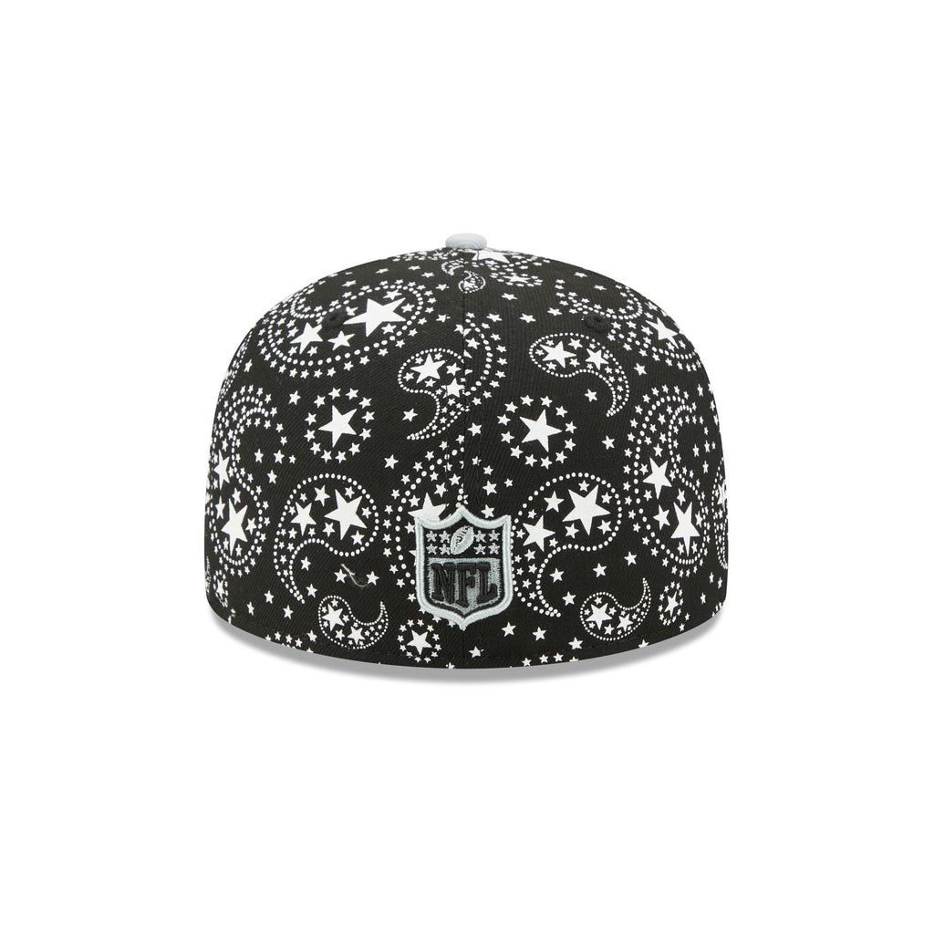 Las Vegas Raiders Star Studded 59FIFTY Fitted Hat