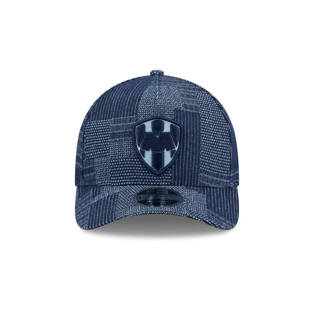 Rayados Denim 9FORTY M-Crown A-Frame Snapback Hat