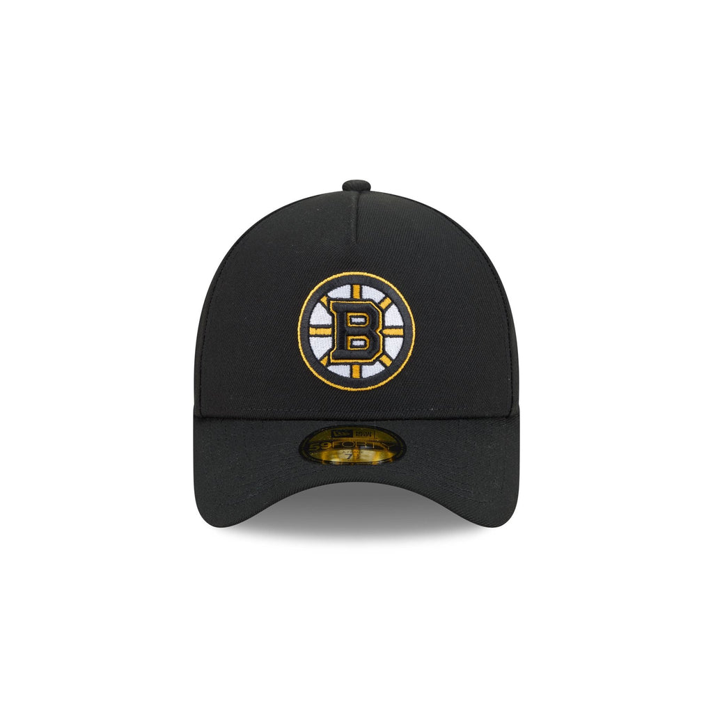 Boston Bruins Team Side 59FORTY A-Frame Fitted Hat