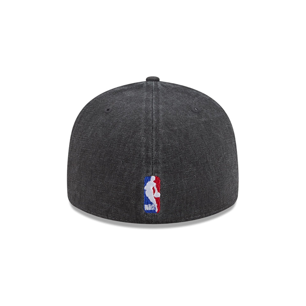 Detroit Pistons Hardwood Classics Diamond Stitch Black 59FIFTY Fitted Hat