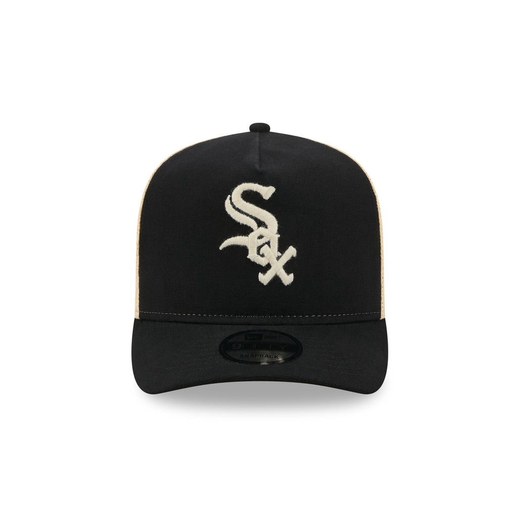 Chicago White Sox Grained 9FIFTY A-Frame Snapback Hat