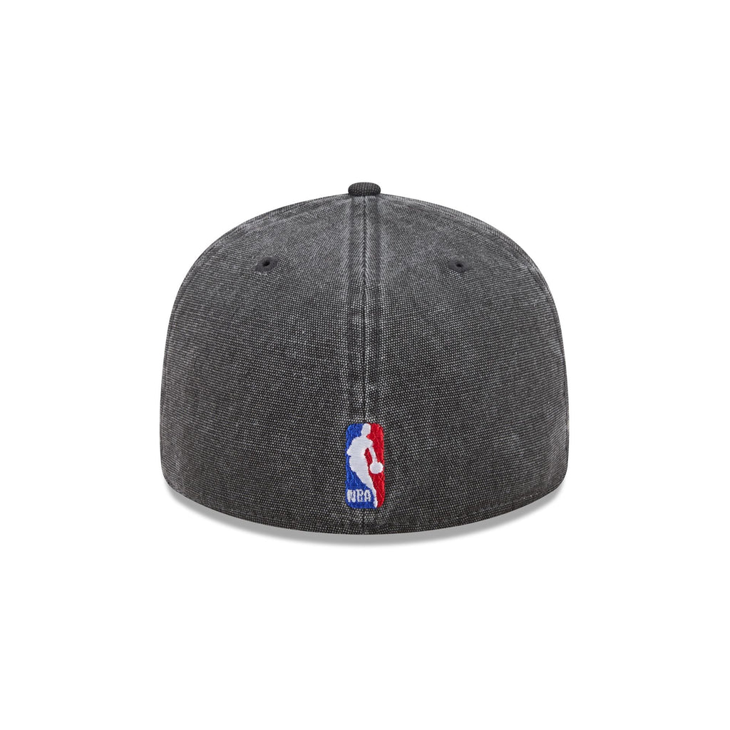 Miami Heat Hardwood Classics Diamond Stitch Gray 59FIFTY Fitted Hat