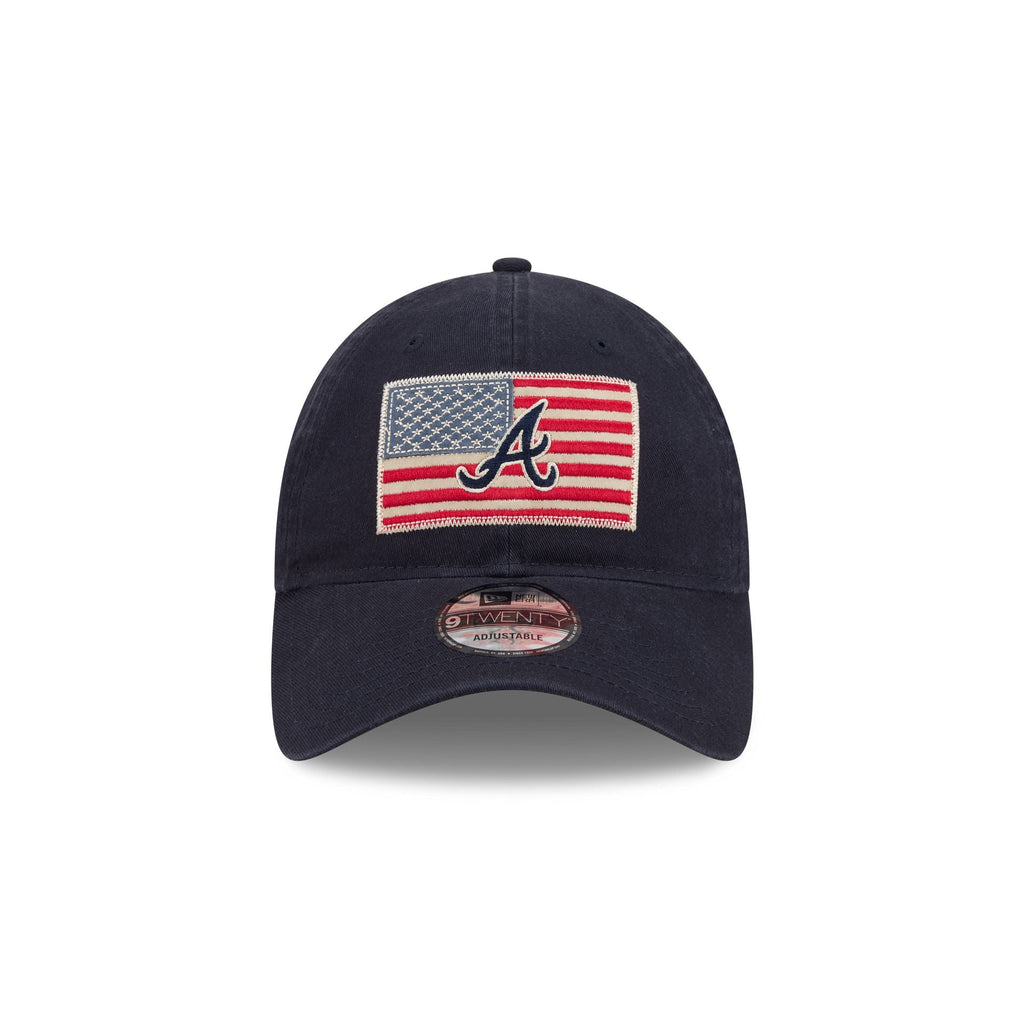 Atlanta Braves Grand Flag 9TWENTY Adjustable Hat