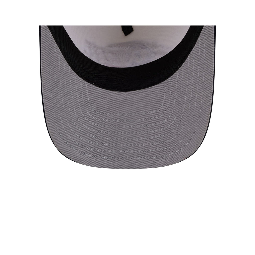 Los Angeles Lakers Chrome White Stars and Stripes 9FIFTY A-Frame Snapback Hat