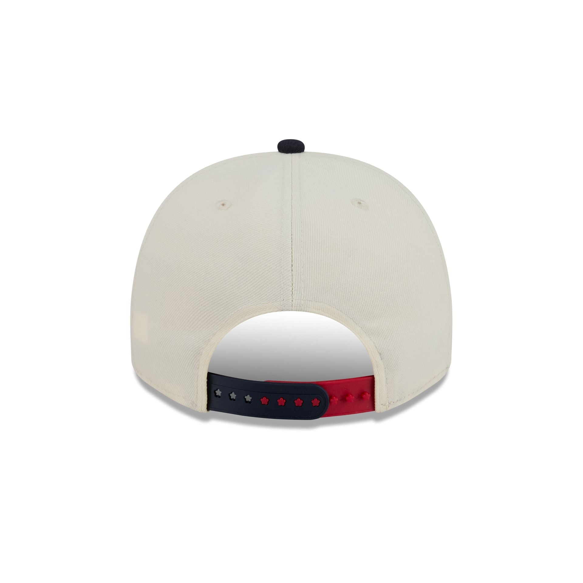 Golden State Warriors Chrome White Stars and Stripes 9FIFTY A-Frame Snapback Hat