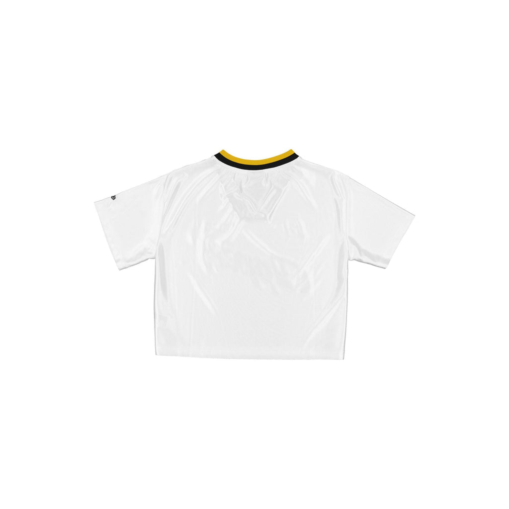 Los Angeles Lakers Sport Classics Women's Cropped White T-Shirt