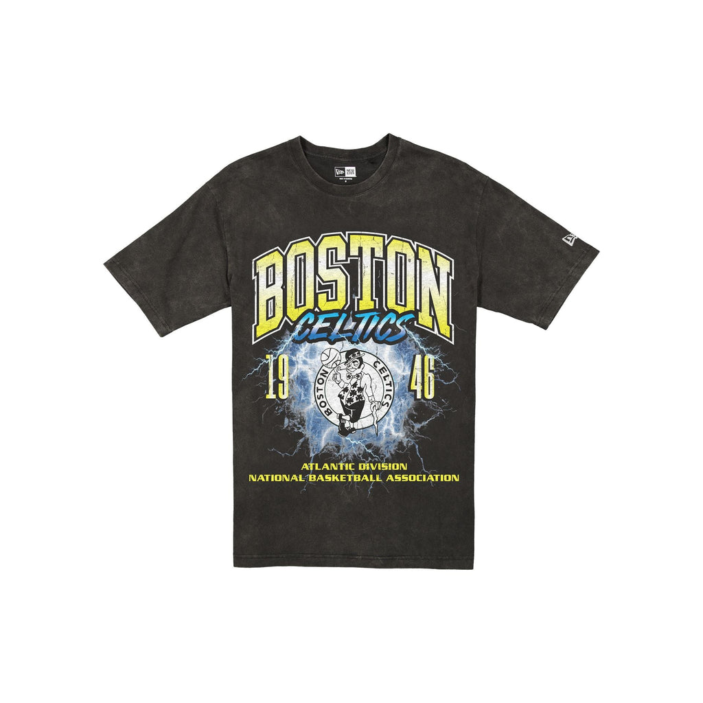 Boston Celtics Lifestyle Graphics Storm Black T-Shirt