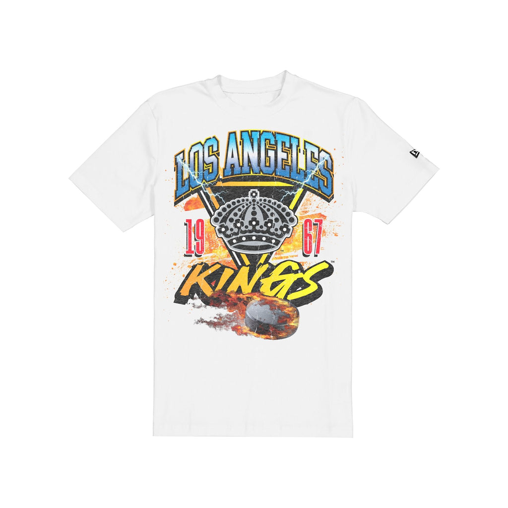 Los Angeles Kings Lifestyle Graphics Fireball White T-Shirt