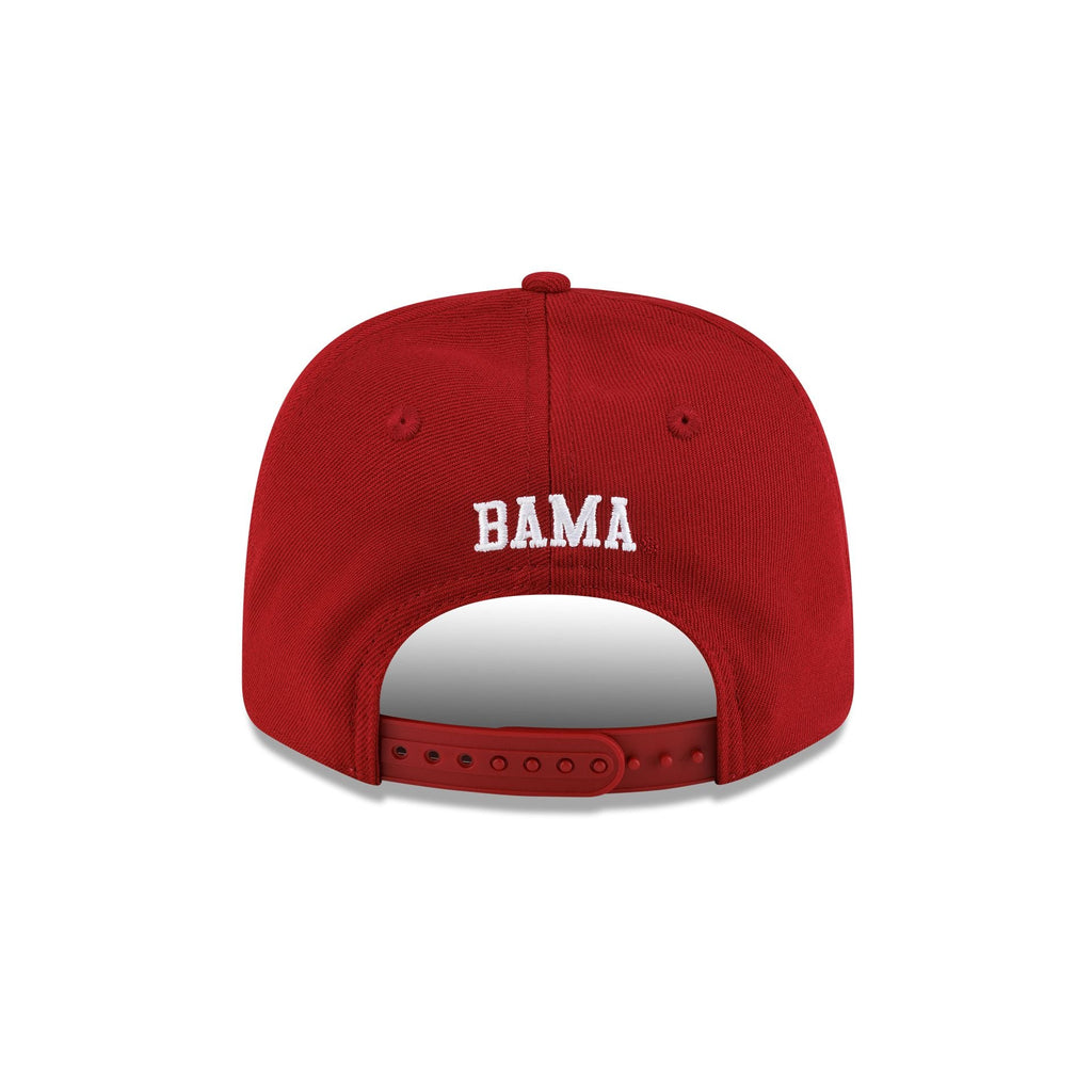 Alabama Crimson Tide Poly Split Panel 9SEVENTY Stretch-Snap Hat