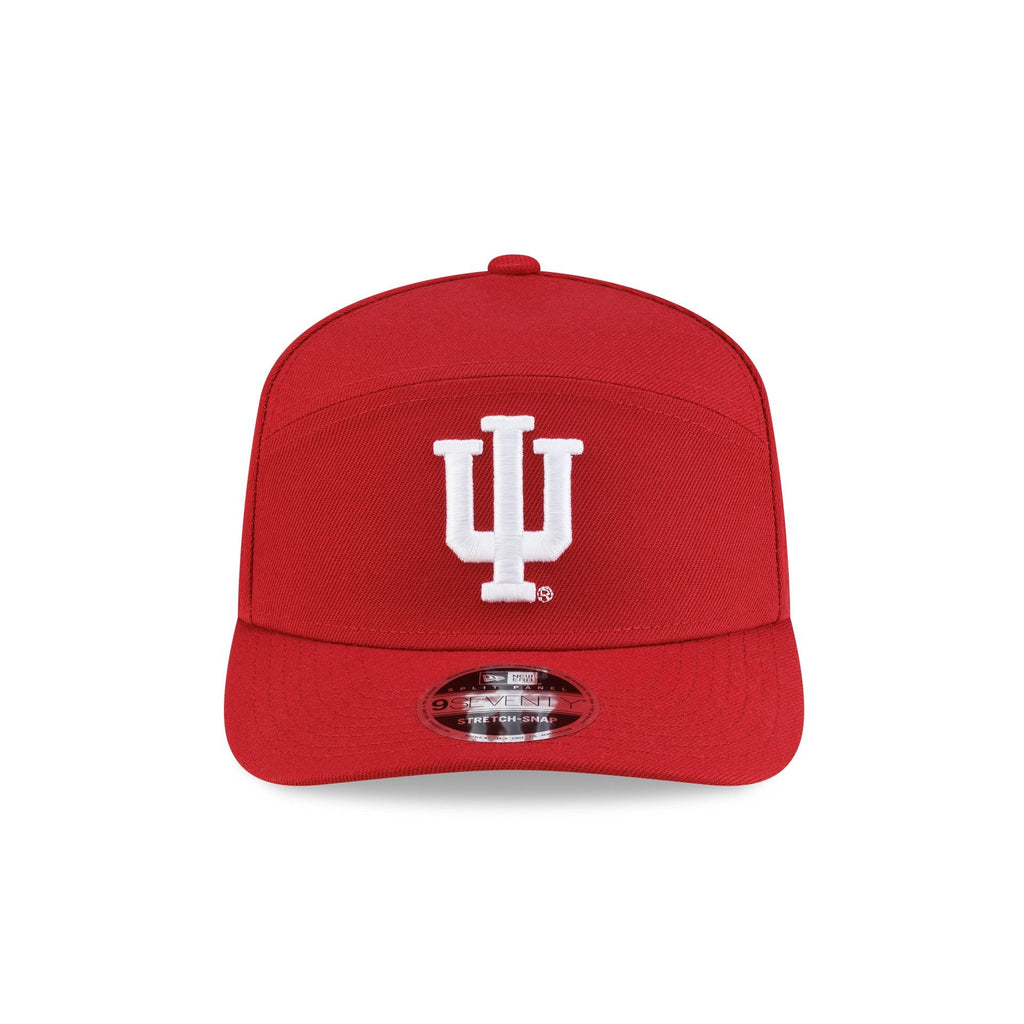 Indiana Hoosiers Poly Split Panel 9SEVENTY Stretch-Snap Hat