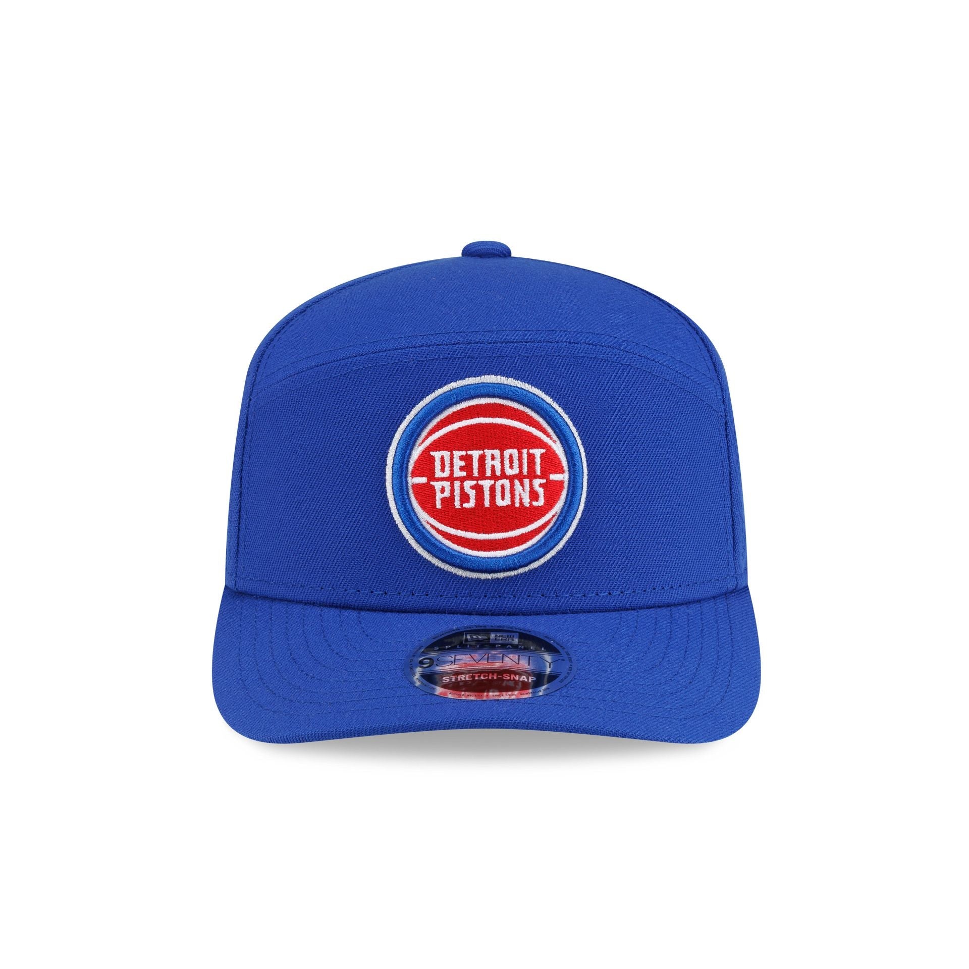 Detroit Pistons Poly Split Panel 9SEVENTY Stretch-Snap Hat
