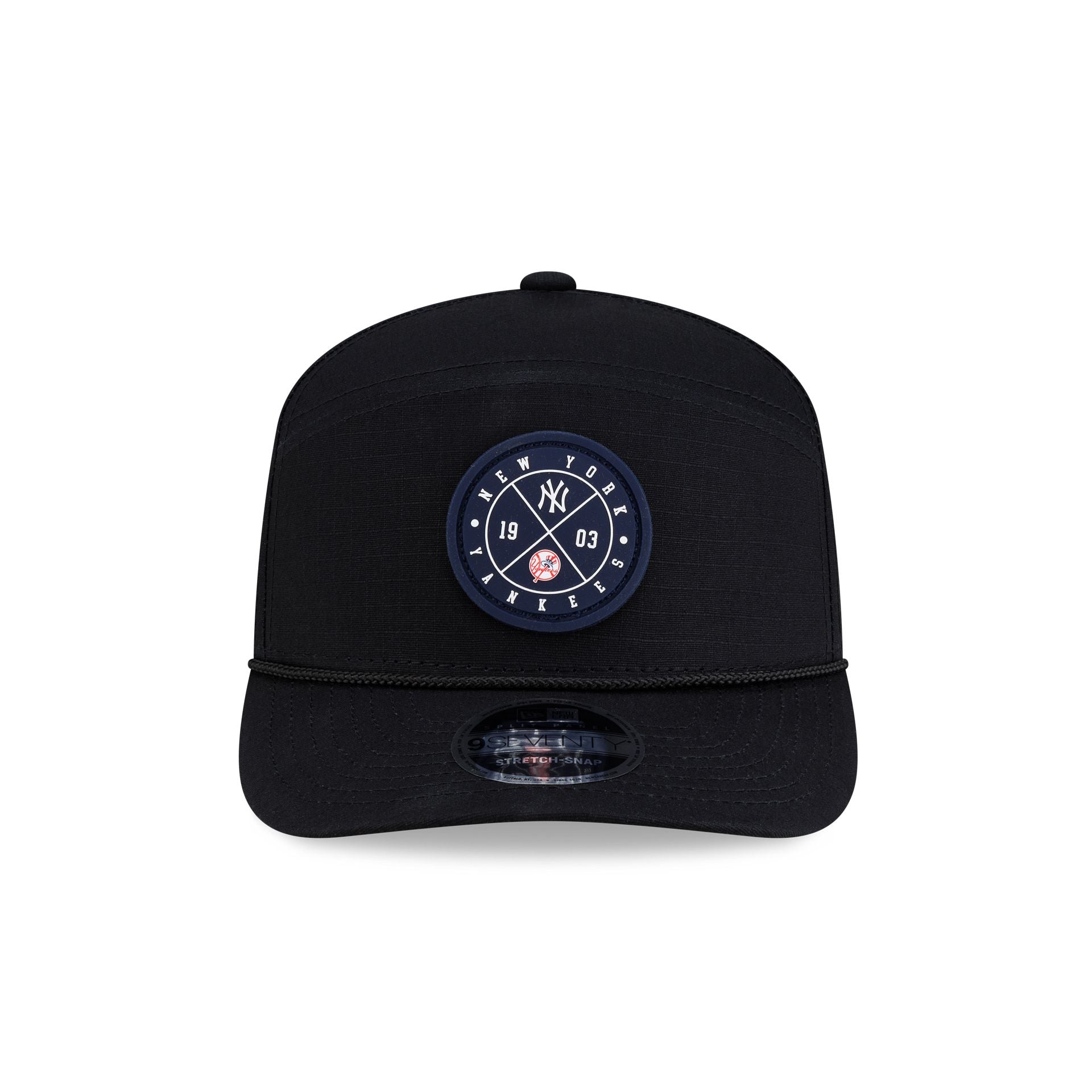 New York Yankees Cotton Ripstop Split Panel 9SEVENTY Stretch-Snap Hat