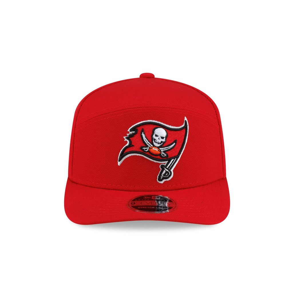 Tampa Bay Buccaneers Poly Split Panel 9SEVENTY Stretch-Snap Hat