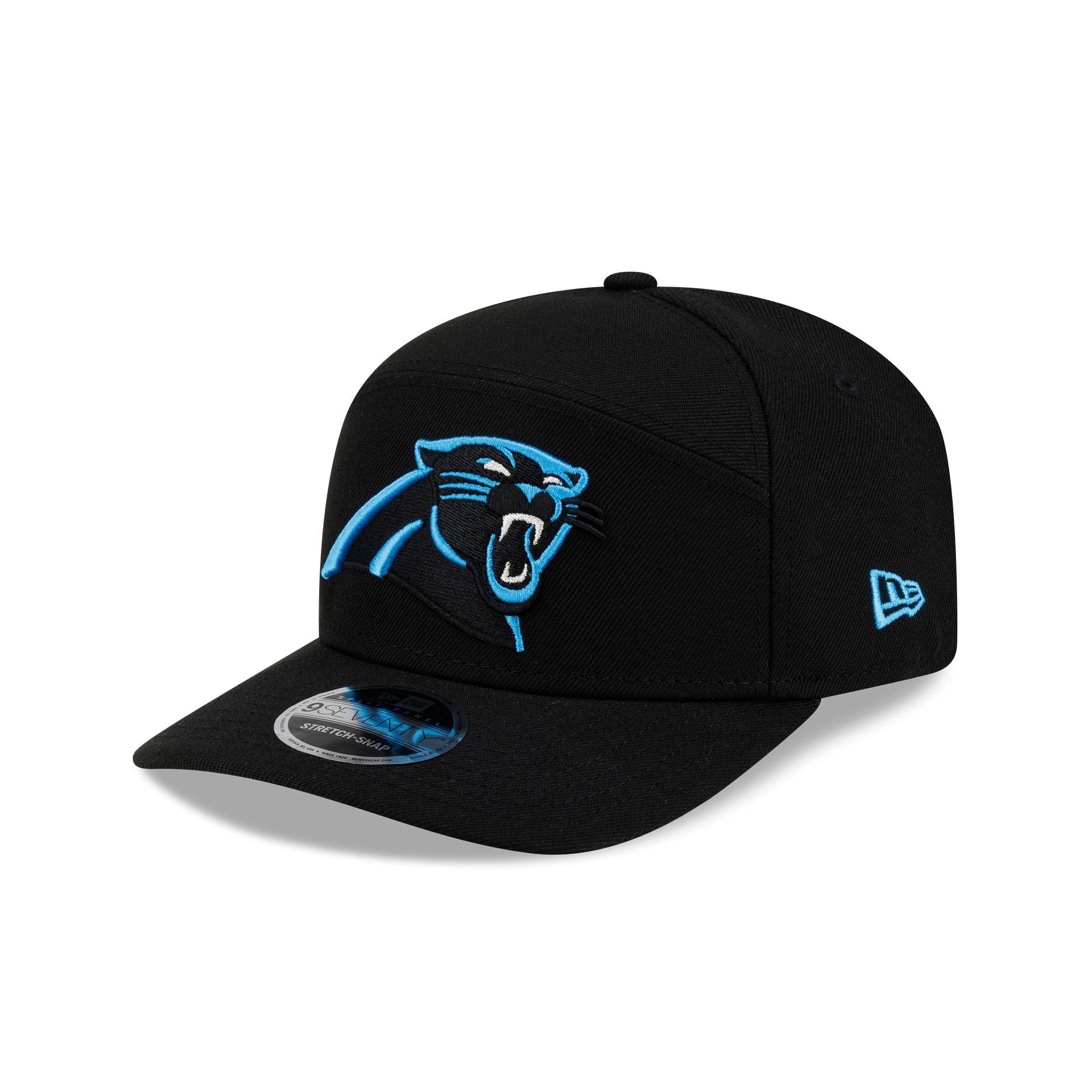 Carolina Panthers Poly Split Panel 9SEVENTY Stretch-Snap Hat
