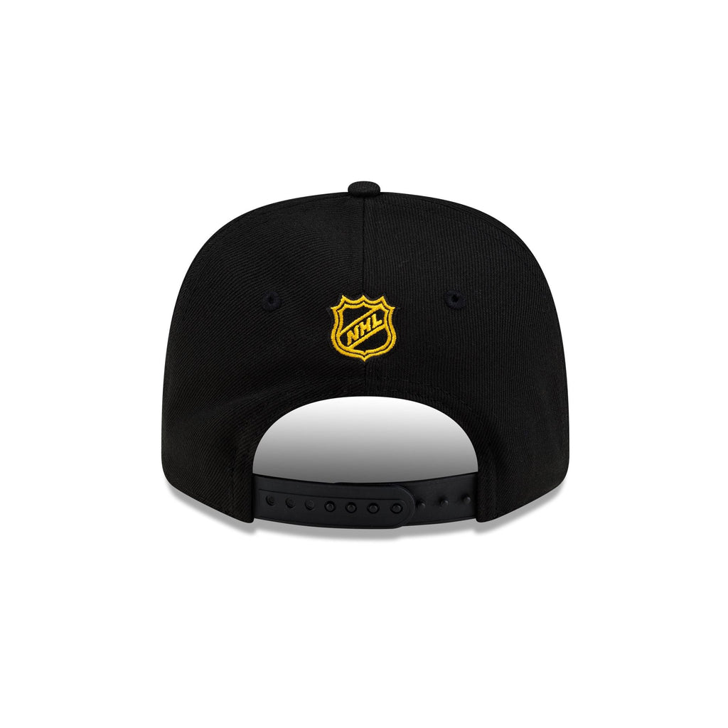 Boston Bruins Poly Split Panel 9SEVENTY Stretch-Snap Hat