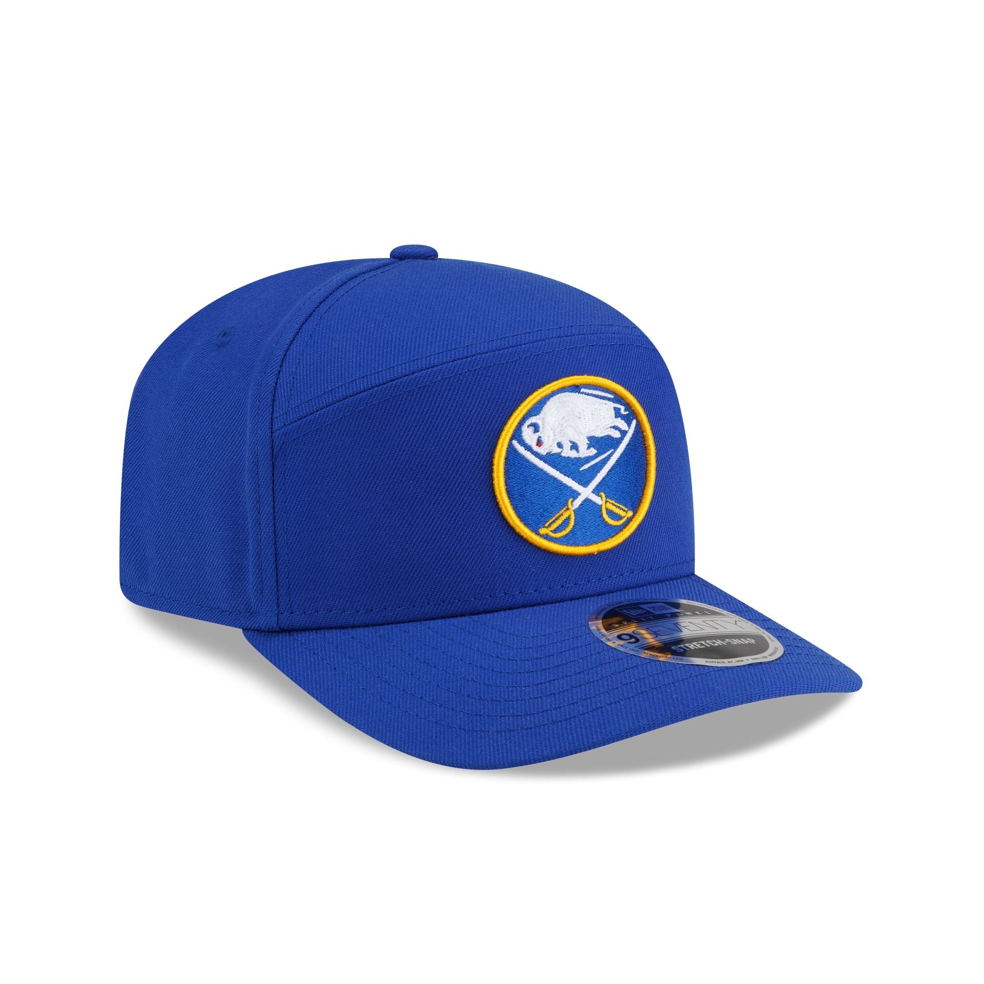 Buffalo Sabres Poly Split Panel 9SEVENTY Stretch-Snap Hat