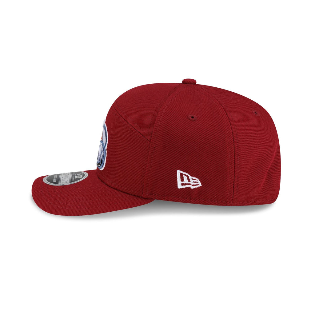Colorado Avalanche Poly Split Panel 9SEVENTY Stretch-Snap Hat