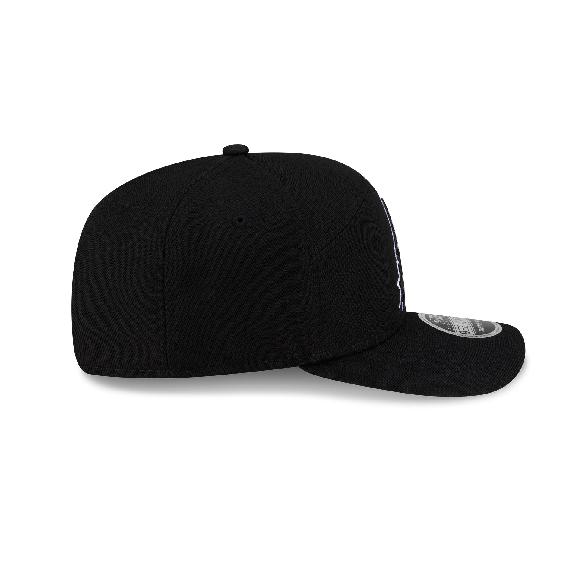 San Antonio Spurs Poly Split Panel 9SEVENTY Stretch-Snap Hat