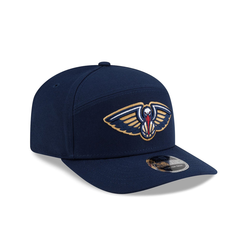 New Orleans Pelicans Poly Split Panel 9SEVENTY Stretch-Snap Hat