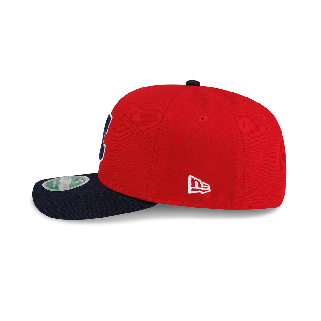 Cleveland Guardians Player Replica Home Split Panel 9SEVENTY Stretch-Snap Hat