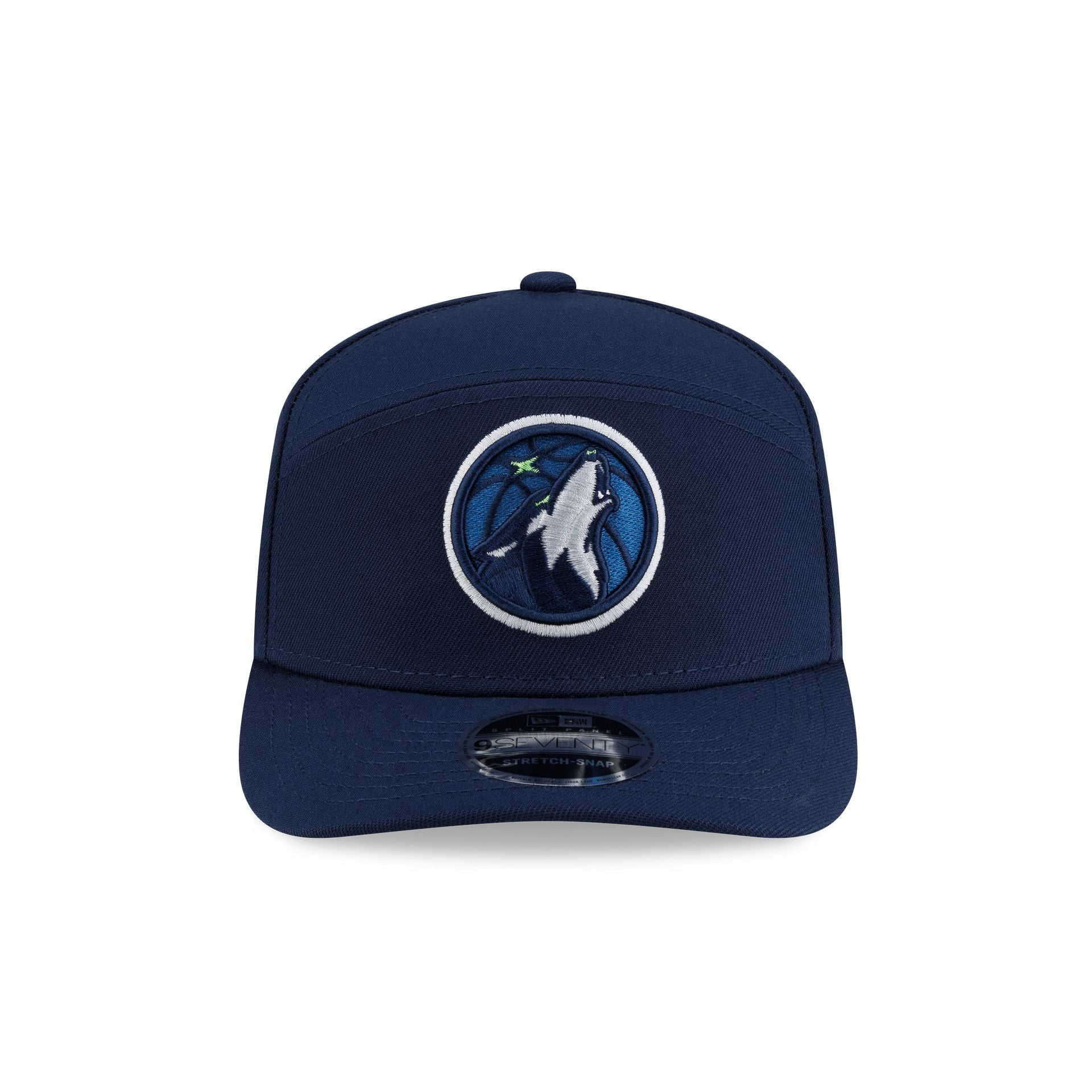 Minnesota Timberwolves Poly Split Panel 9SEVENTY Stretch-Snap Hat