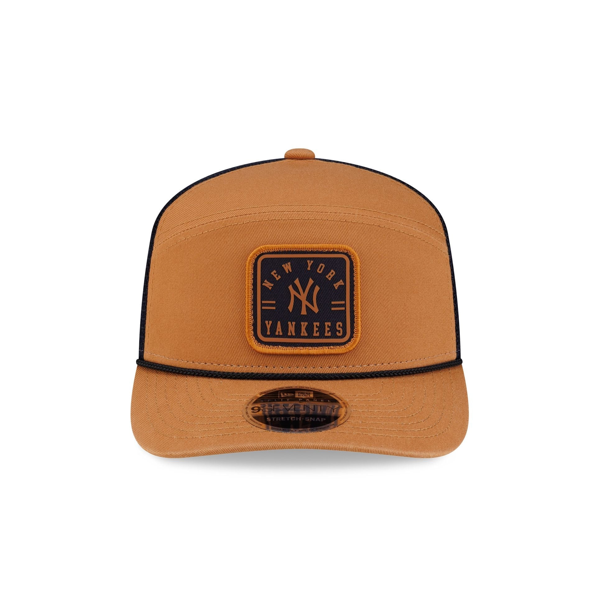 New York Yankees Light Bronze Split Panel 9SEVENTY Trucker Hat