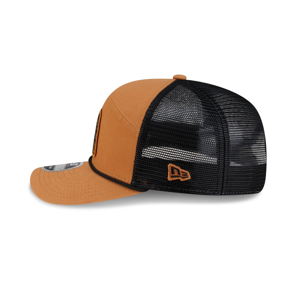 San Francisco Giants Light Bronze Split Panel 9SEVENTY Trucker Hat