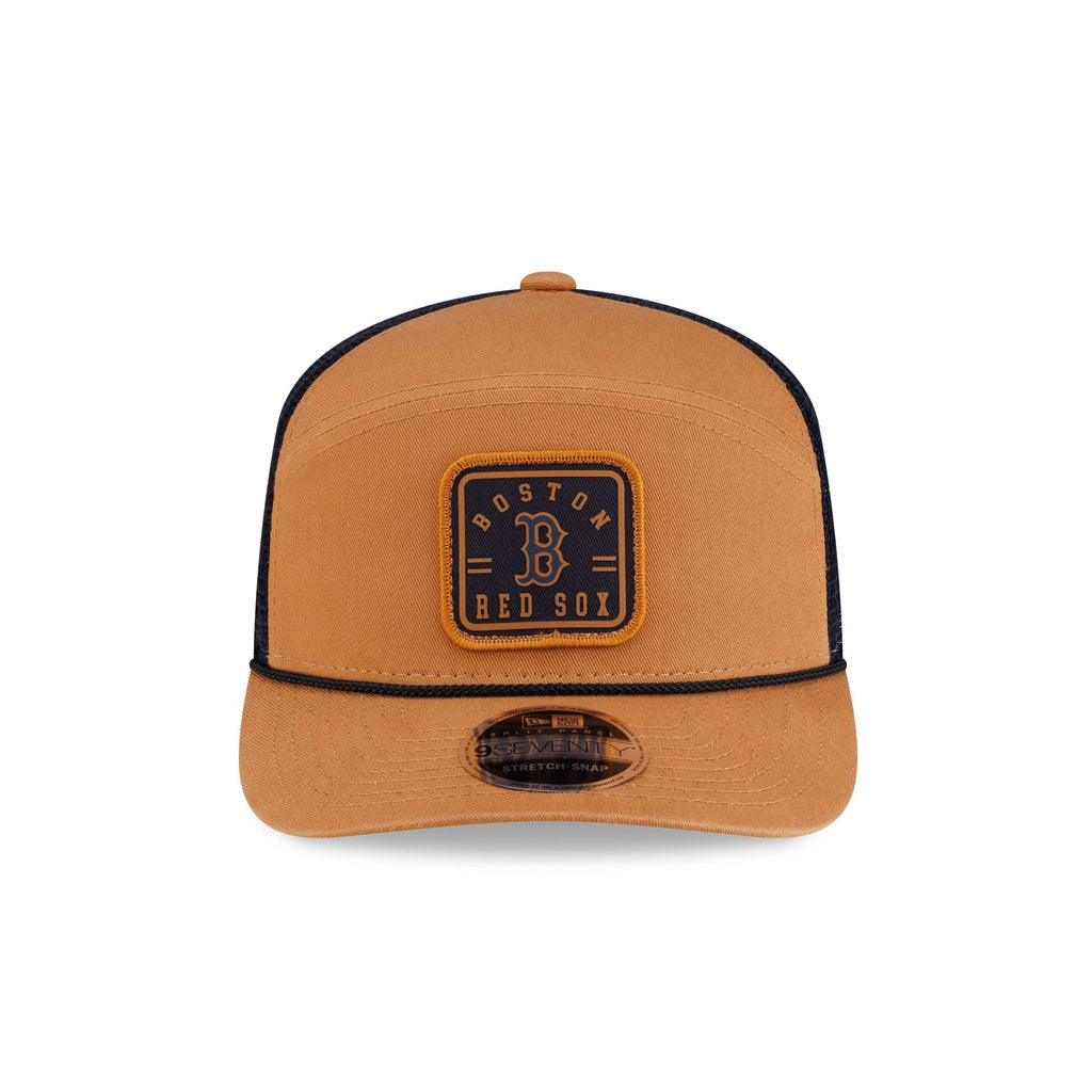 Boston Red Sox Light Bronze Split Panel 9SEVENTY Trucker Hat