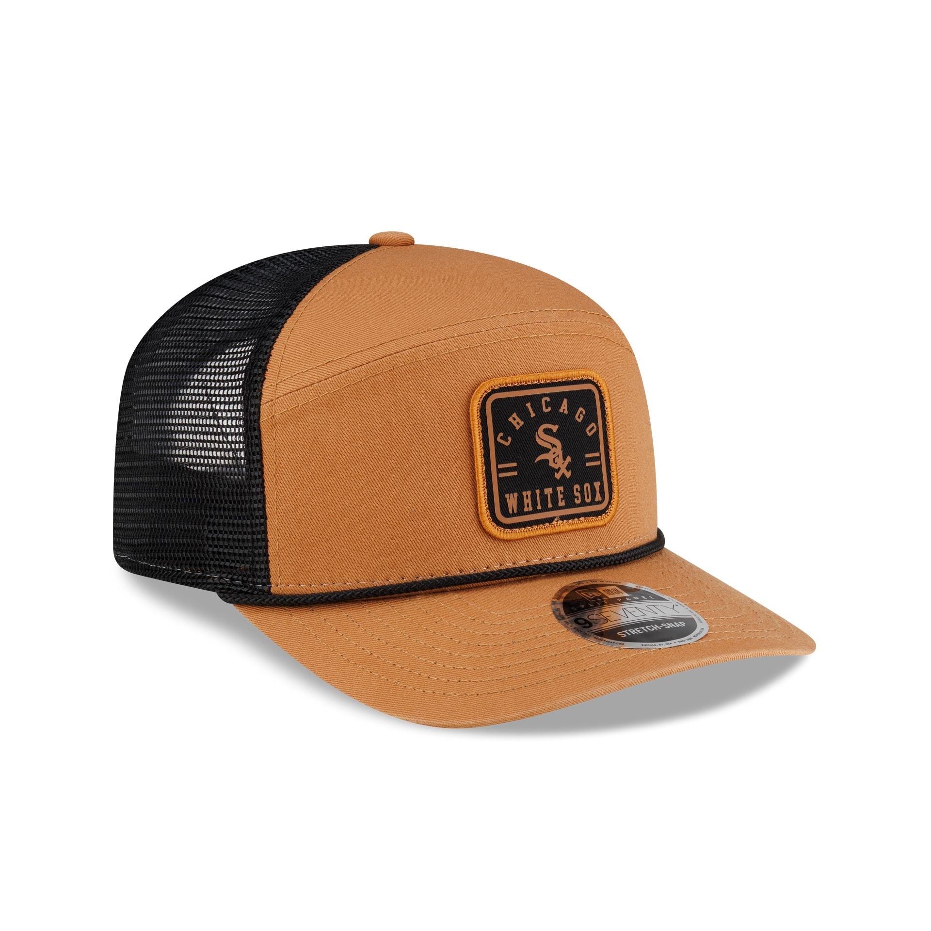 Chicago White Sox Light Bronze Split Panel 9SEVENTY Trucker Hat