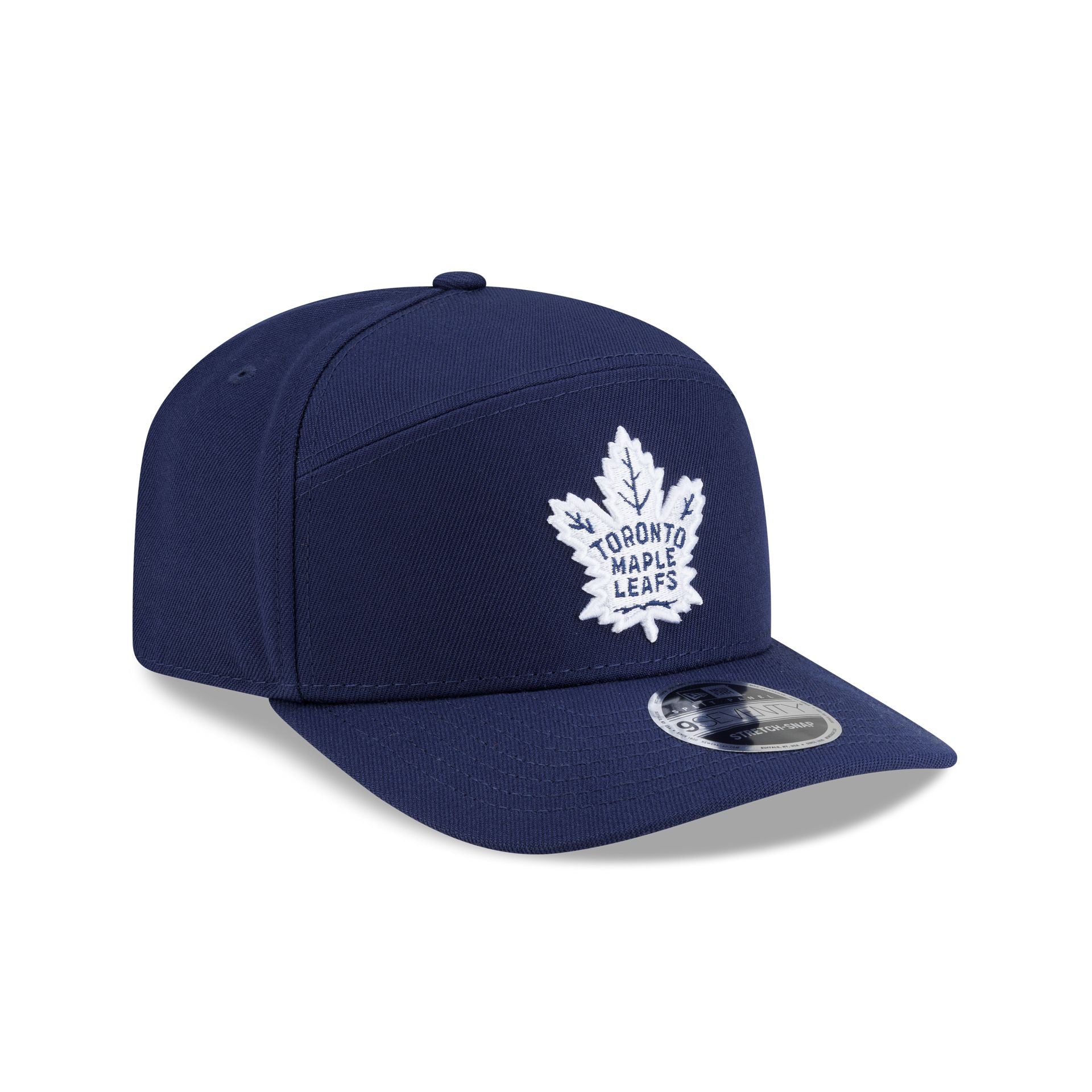 Toronto Maple Leafs Poly Split Panel 9SEVENTY Stretch-Snap Hat