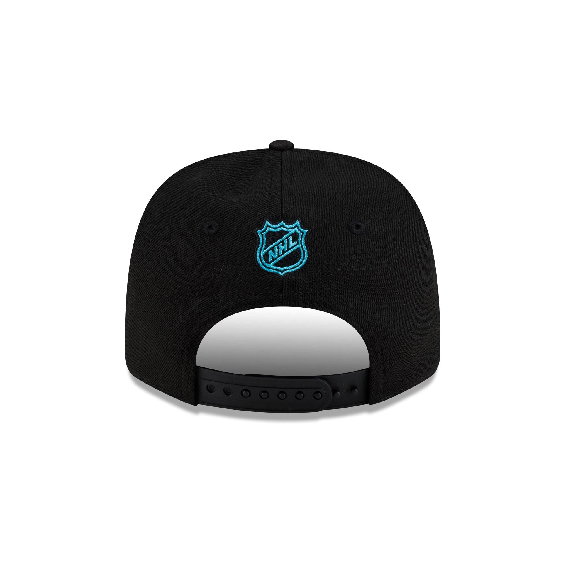 San Jose Sharks Poly Split Panel 9SEVENTY Stretch-Snap Hat