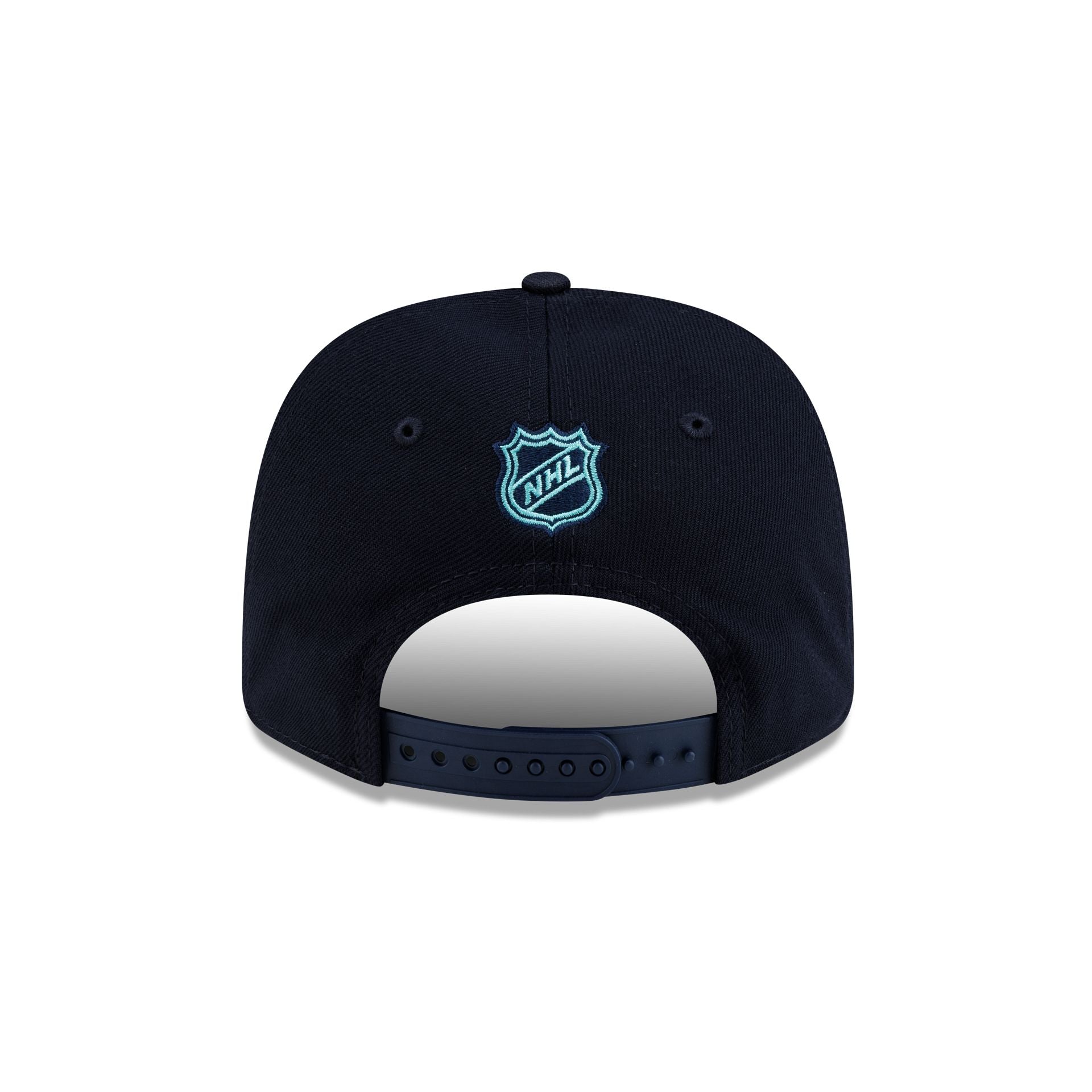 Seattle Kraken Poly Split Panel 9SEVENTY Stretch-Snap Hat
