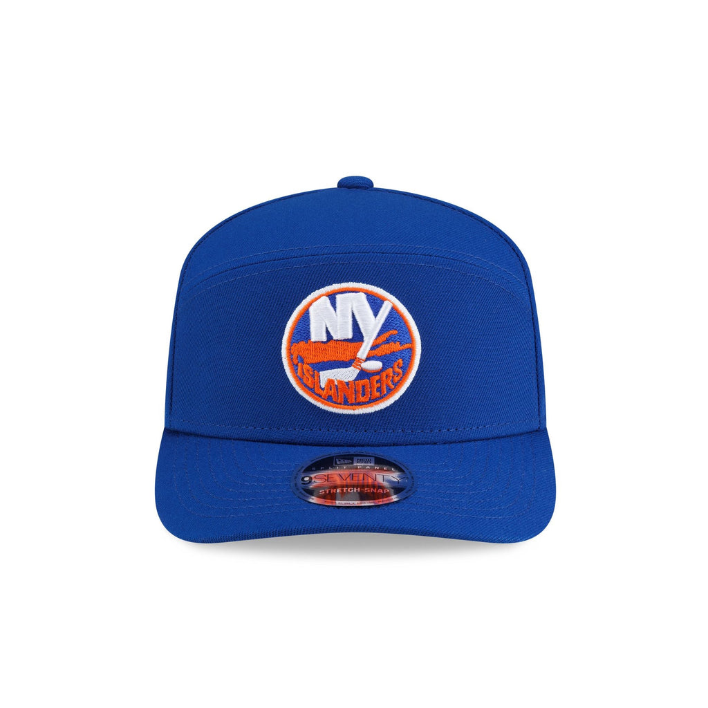 New York Islanders Poly Split Panel 9SEVENTY Stretch-Snap Hat