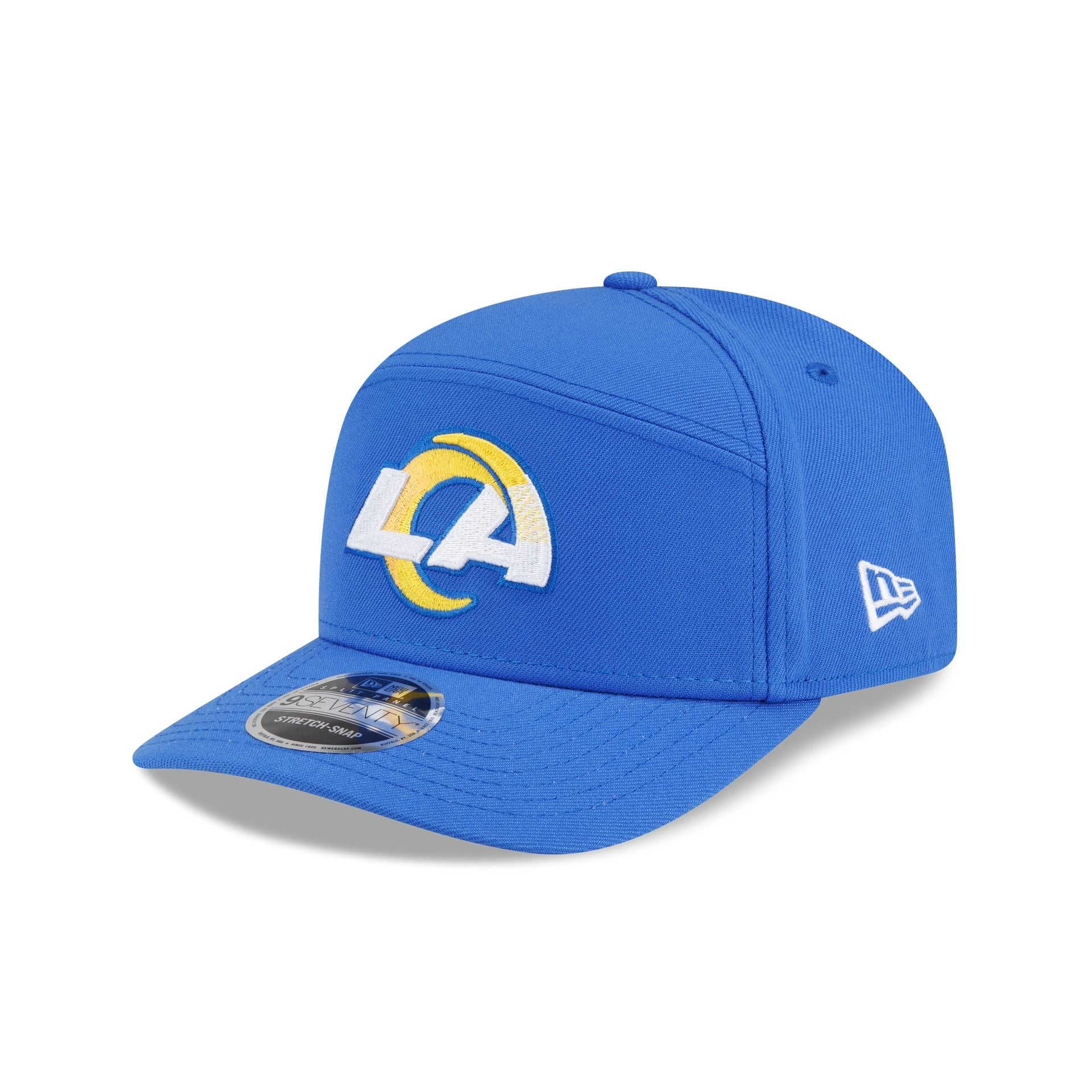 Los Angeles Rams Poly Split Panel 9SEVENTY Stretch-Snap Hat