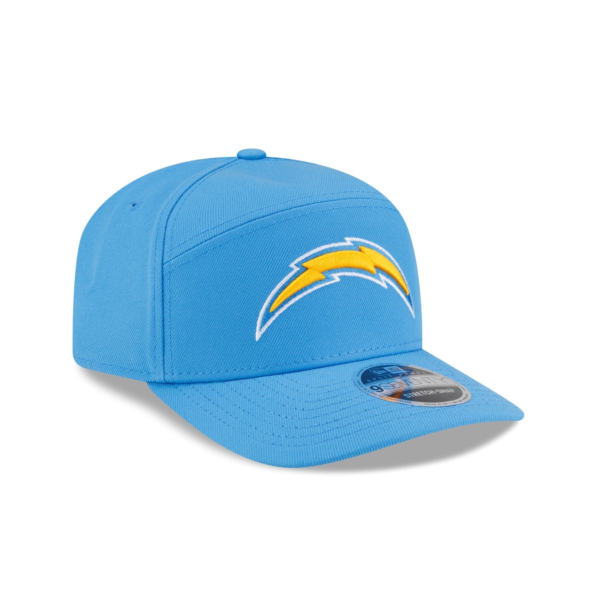Los Angeles Chargers Poly Split Panel 9SEVENTY Stretch-Snap Hat