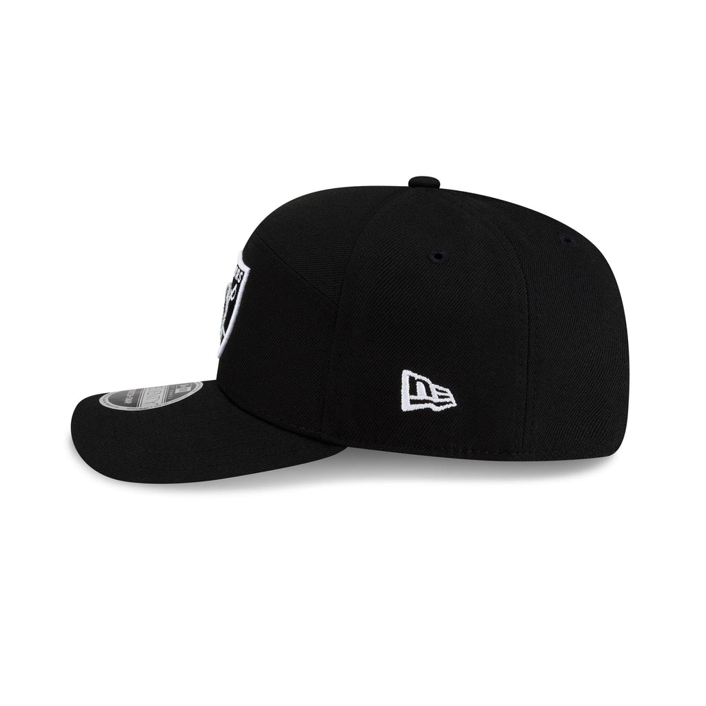 Las Vegas Raiders Poly Split Panel 9SEVENTY Stretch-Snap Hat