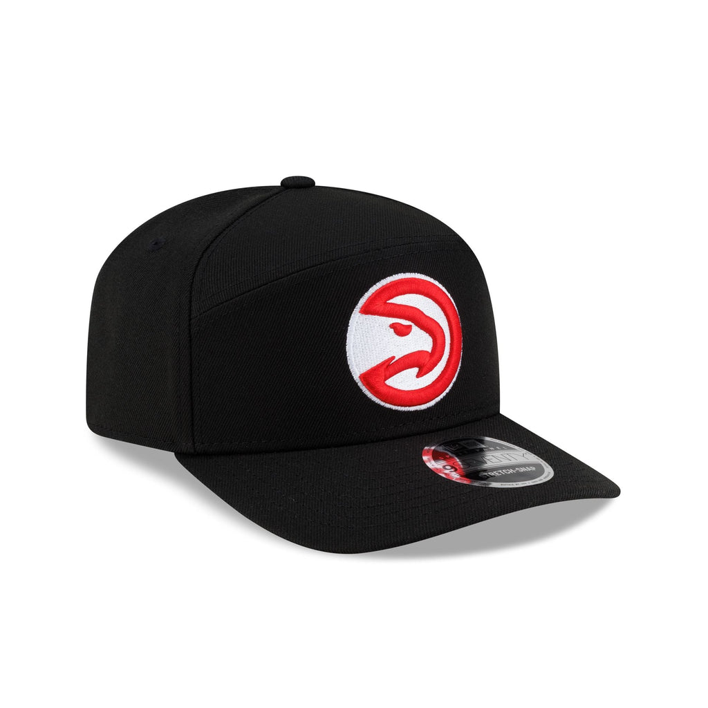 Atlanta Hawks Poly Split Panel 9SEVENTY Stretch-Snap Hat