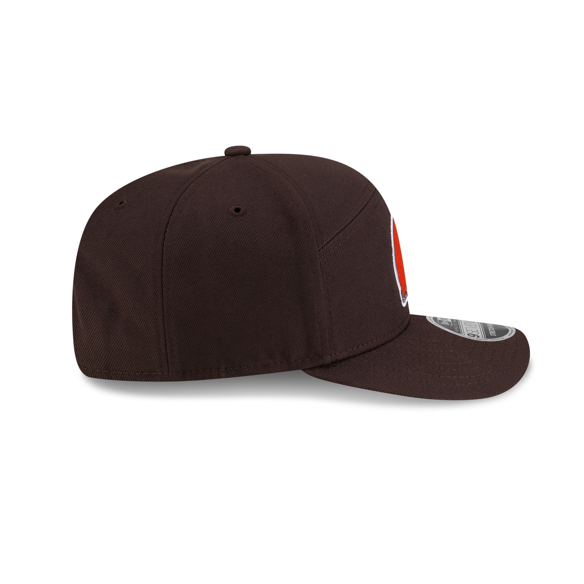 Cleveland Browns Poly Split Panel 9SEVENTY Stretch-Snap Hat