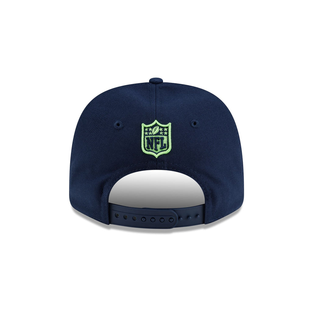 Seattle Seahawks Poly Split Panel 9SEVENTY Stretch-Snap Hat